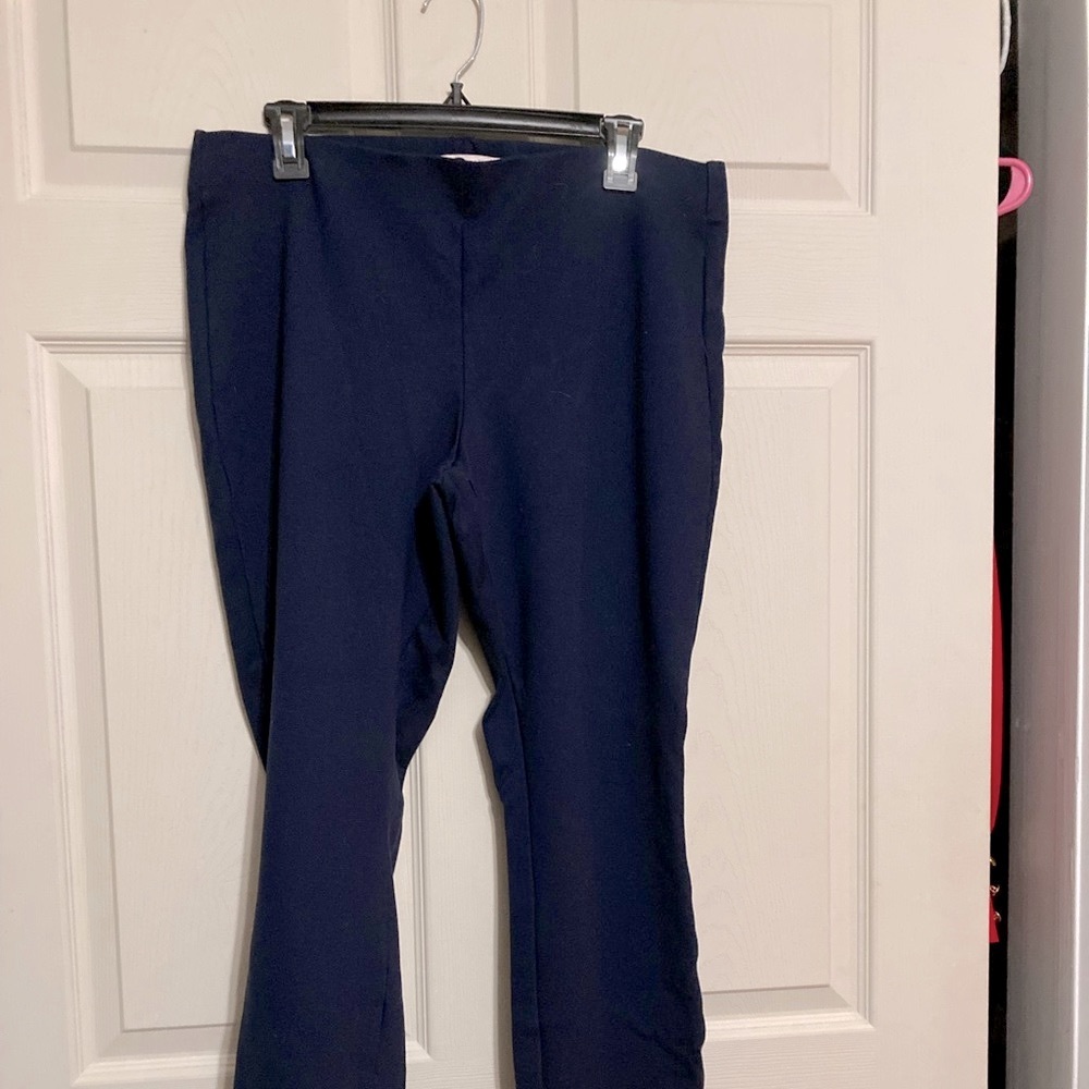 Women’s Navy Blue strict legging dress pant